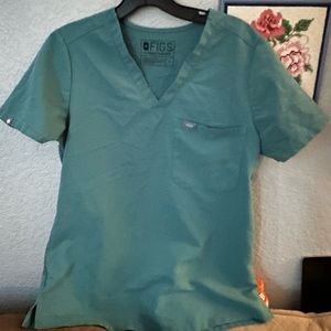 FIGS small Marine Catarina Top